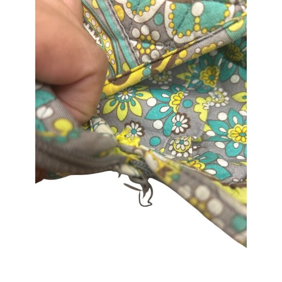 Vera Bradley Floral Crossbody Bag With Adjustable Strap Compact Design Multicolo - Picture 6 of 8